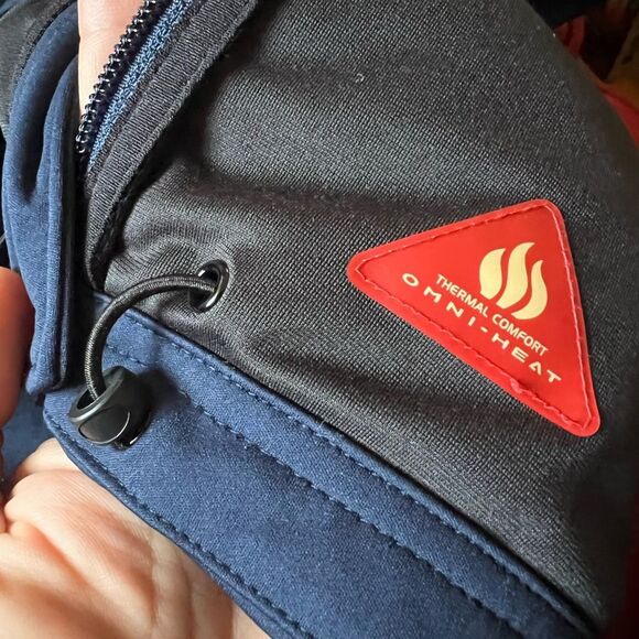 Columbia Penn State Navy Thermal Omni Heat Full Zip Jacket Gorpcore Size XL - Picture 11 of 14